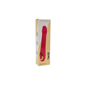 TWIST Rose, Vibromasseur "va-et-vient" USB en silicone médical, doté de 18 modes de stimulation 